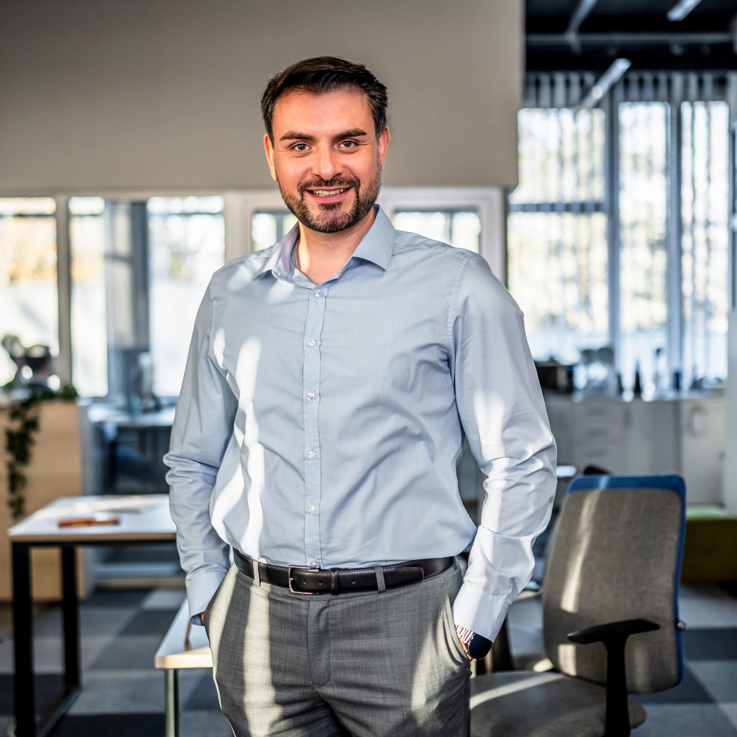 Portrait of a confident business professional
