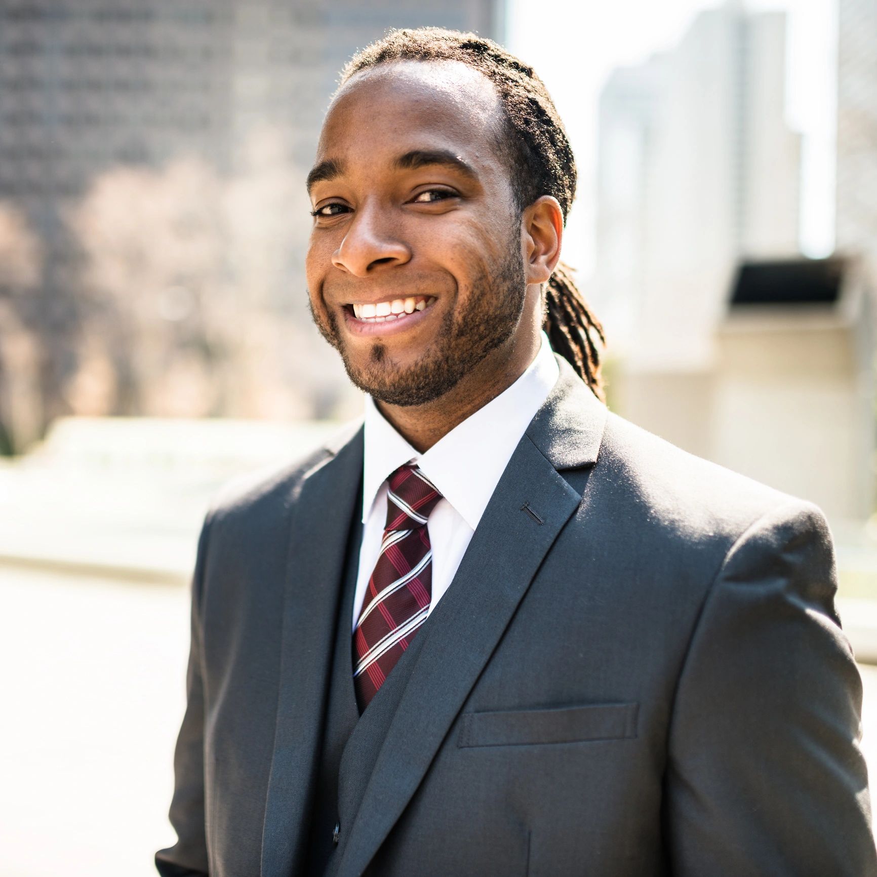 Portrait of a smiling business owner