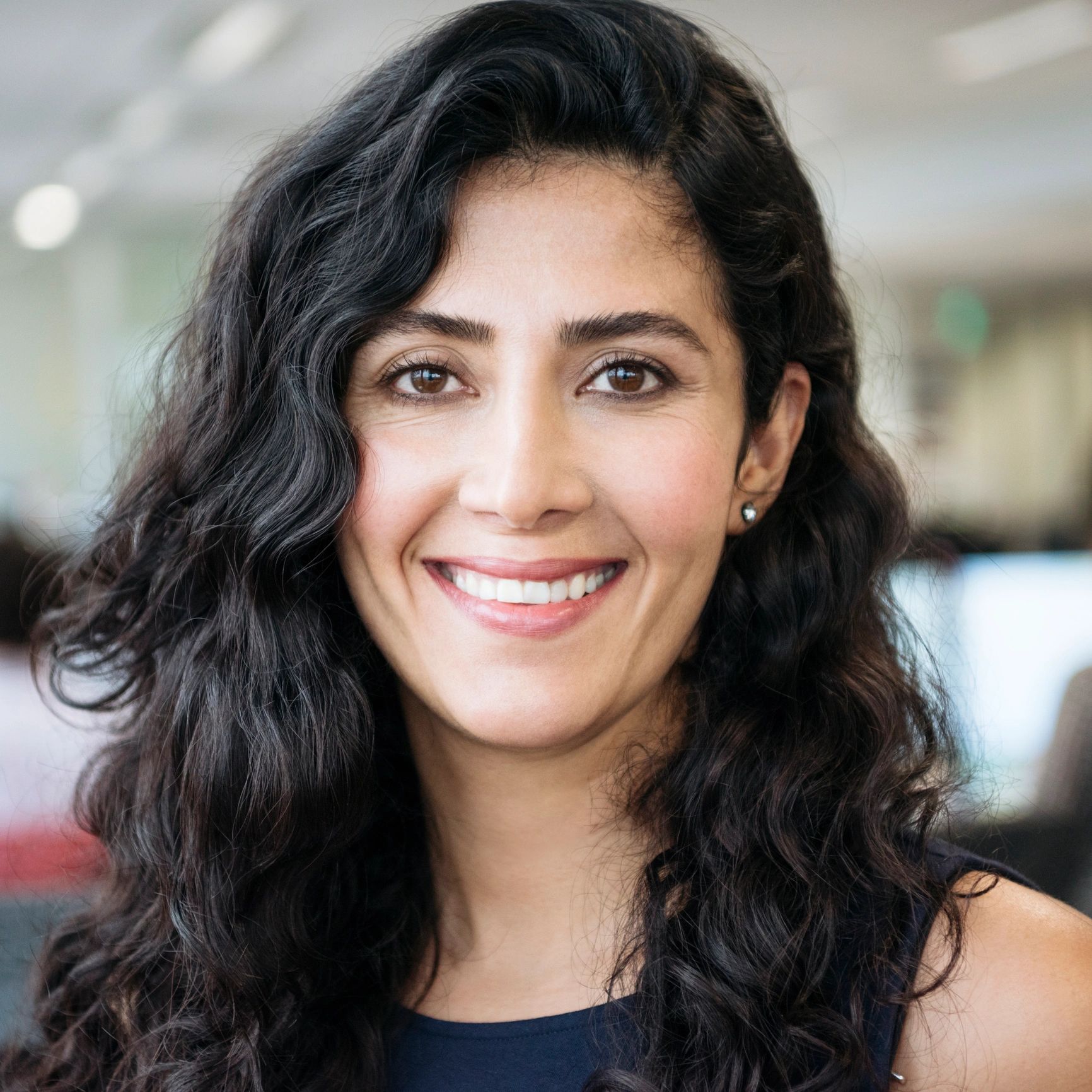 Portrait of a smiling businesswoman